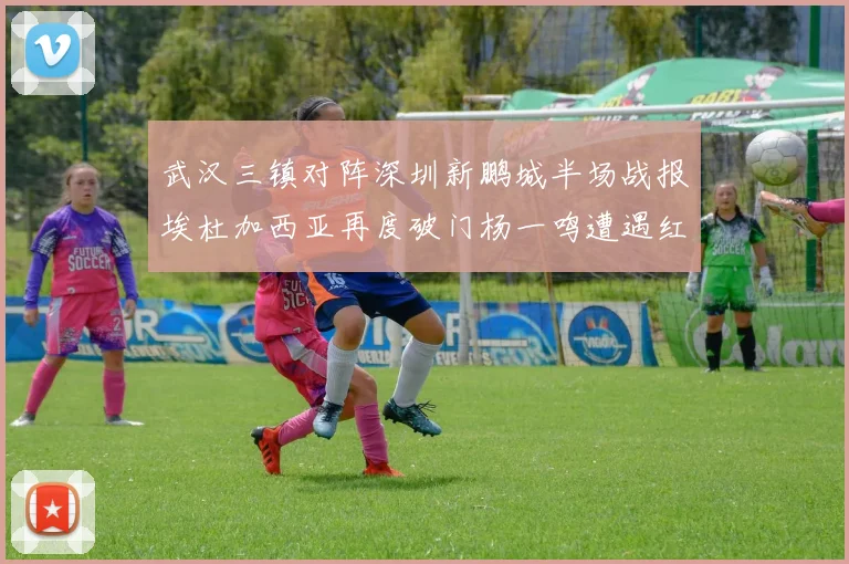 武汉三镇对阵深圳新鹏城半场战报埃杜加西亚再度破门杨一鸣遭遇红牌处罚
